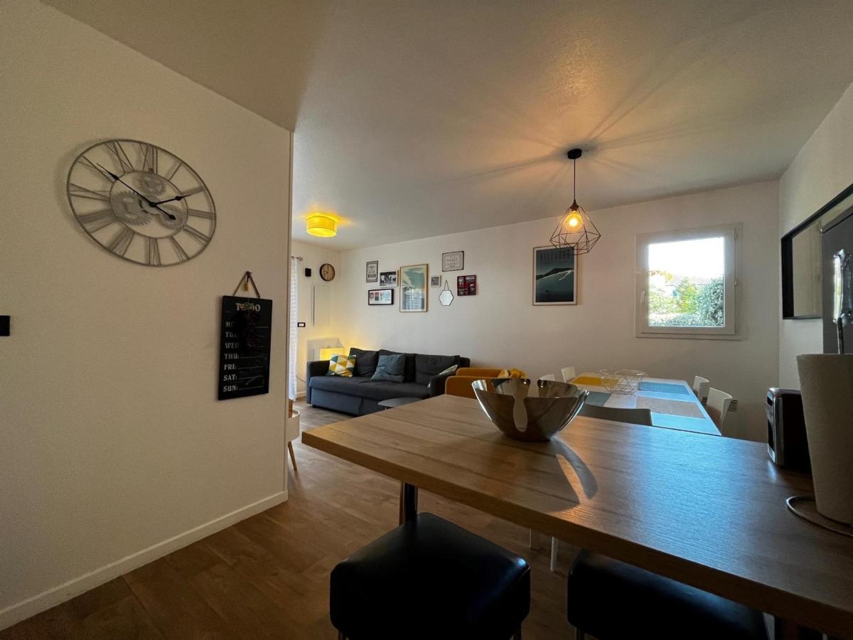 Bel Appartement T3 Avec Jardin, Piscine Et Parking, Proche Plage A Hendaye - Fr-1-239-739 외부 사진